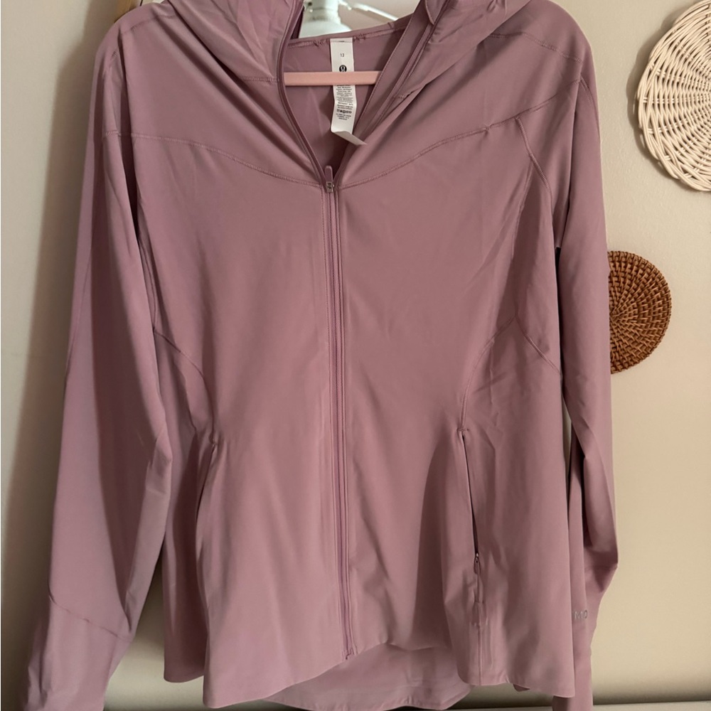 Lululemon Pink Zip-Up Hoodie
